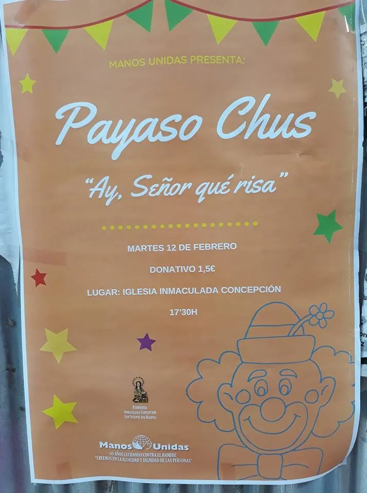 El Payaso Chus en San Vicente del Raspeig