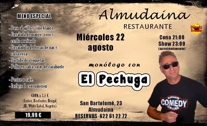 El Pechuga en Almudaina Restaurante