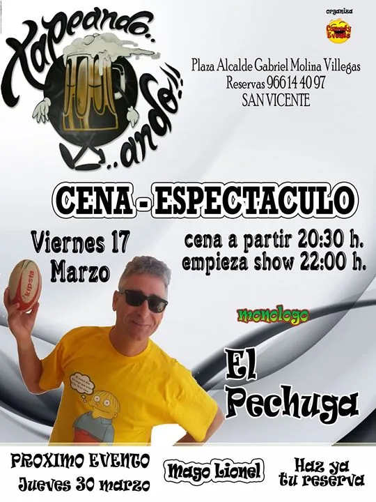 El Pechuga en Tapeando.. Ando!!