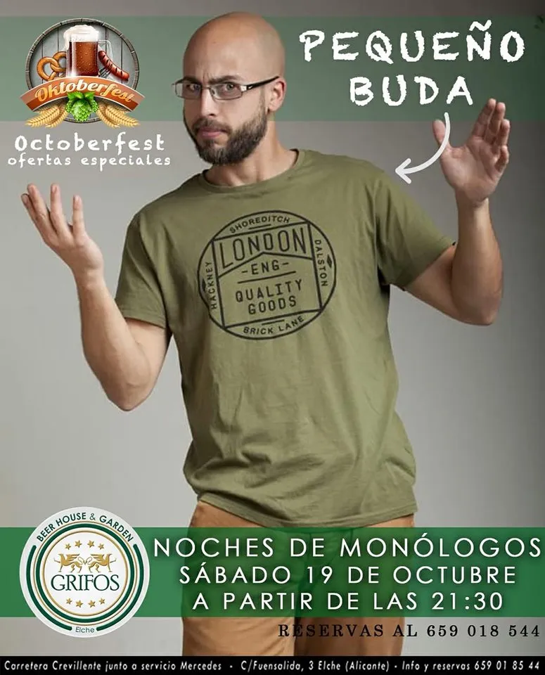 El pequeño "gran" buda en Grifos Elche