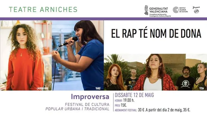 El rap té nom de dona - (Festival Improversa)