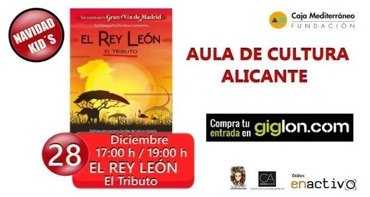El Rey León el tributo en Alicante