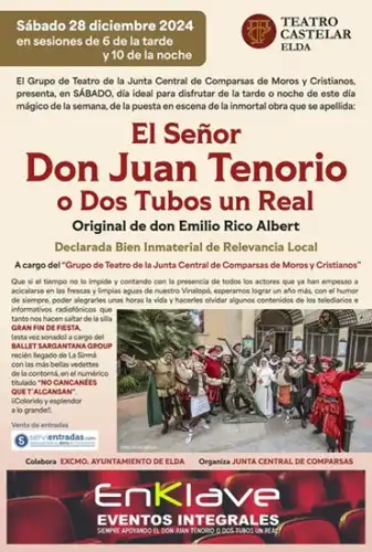 El Señor Don Juan Tenorio o Dos Tubos un Real