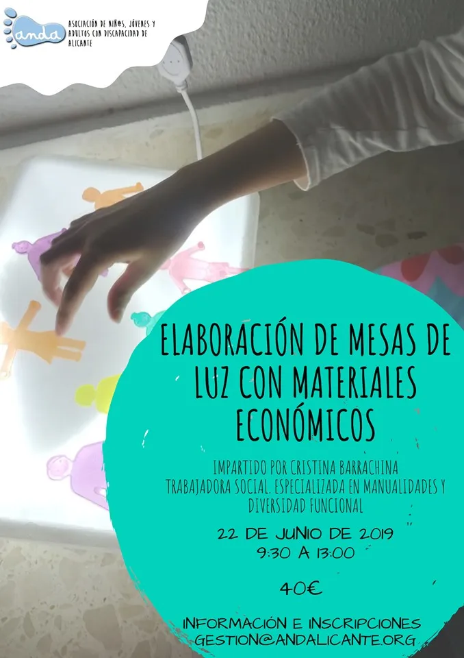 Elaboración de mesas de luz con materiales económicos