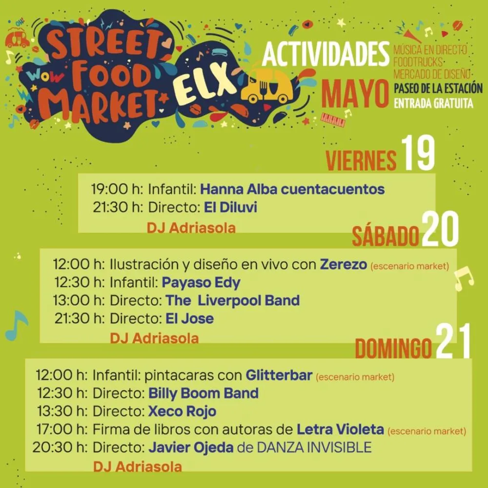 Elche Street Food Market 2023