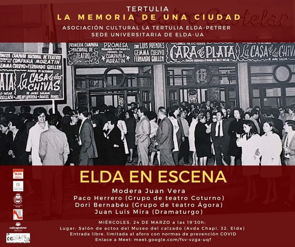 Elda en escena. Tertulia sobre la memoria de una ciudad