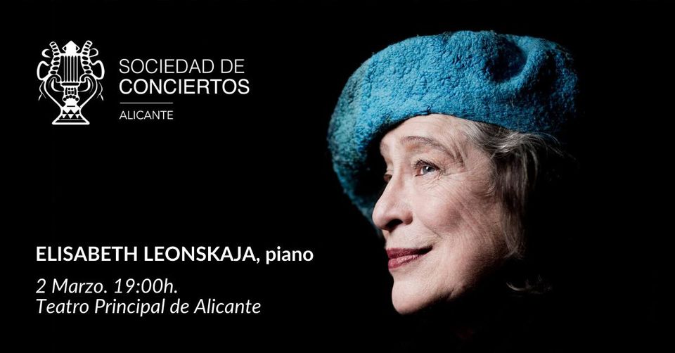 Elisabeth Leonskaja en Concierto - Sociedad de Conciertos de Alicante