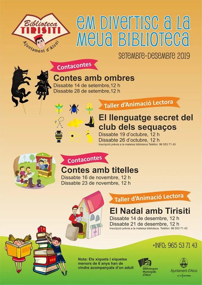 Em divertisc a la meua biblioteca