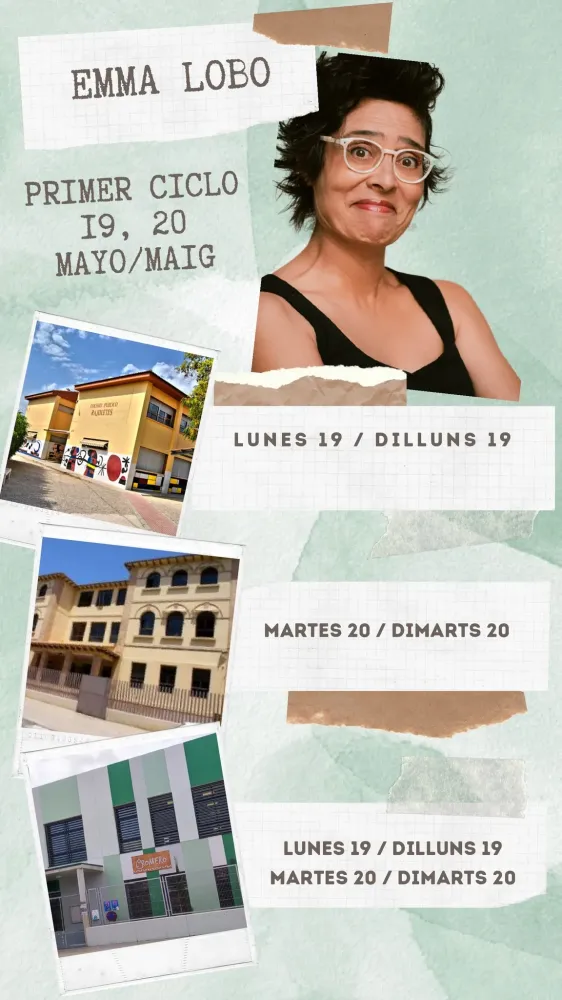Emma Lobo ► Jornadas de Animación a la Lectura en Sant Joan 2025