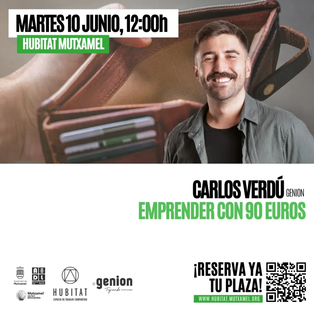 Emprender con 90€ con Carlos Verdú