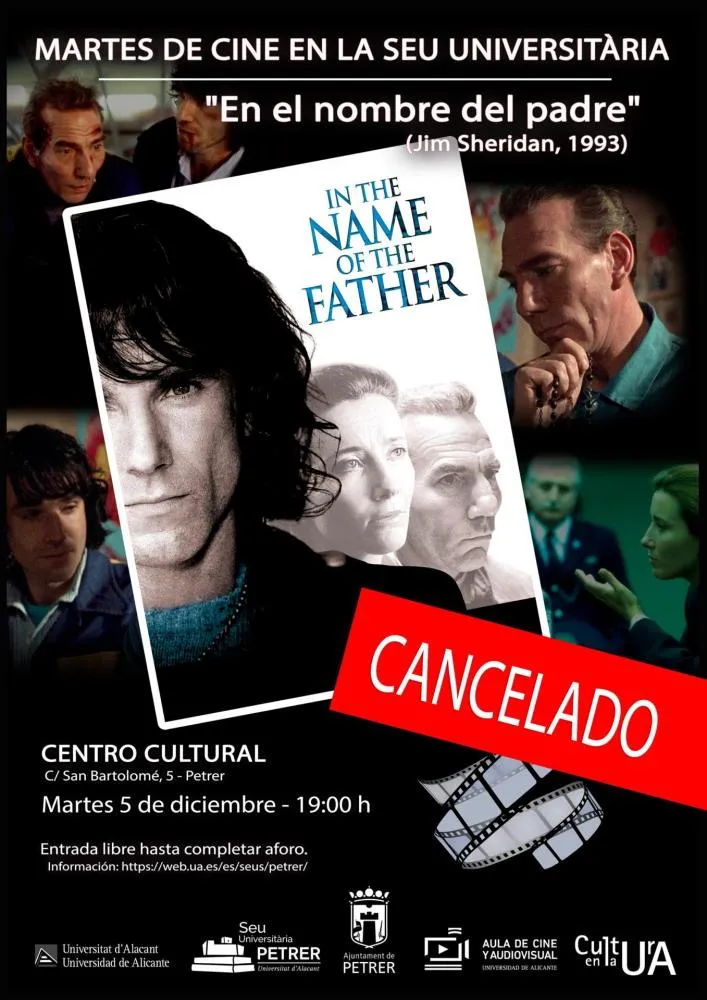 En el nombre del padre - Martes de cine en la Seu Universitària