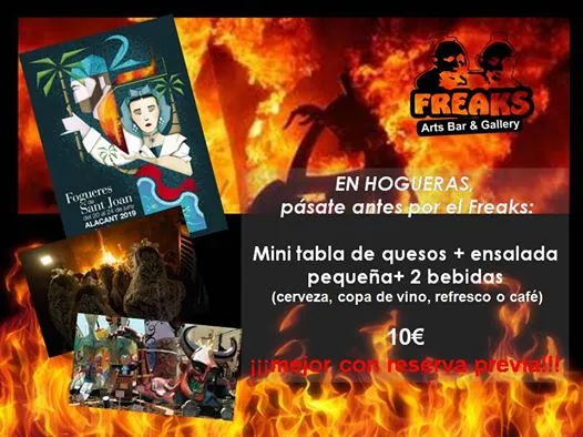 En Hogueras, ¡ofertas para picar!