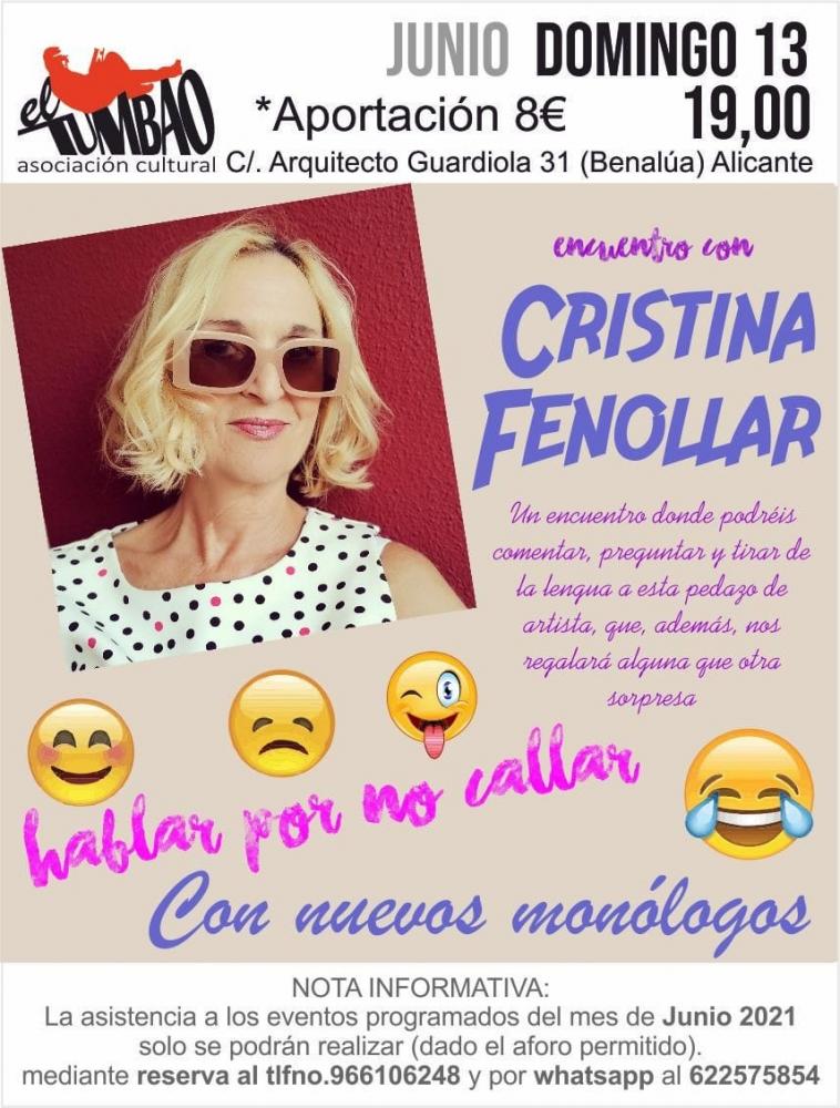 Encuentro con Cristina Fenollar