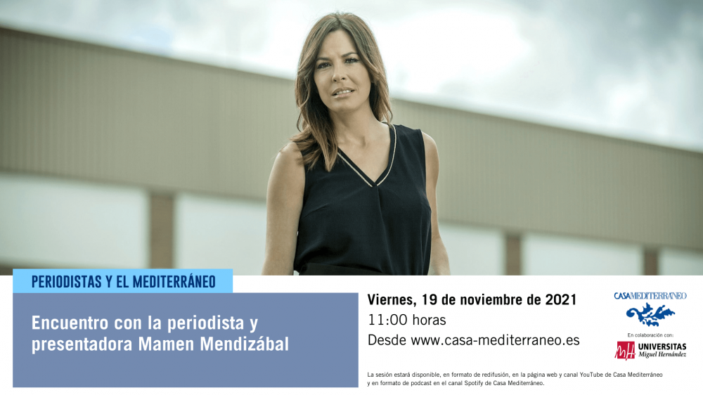 Encuentro con la periodista presentadora Mamen Mendizábal