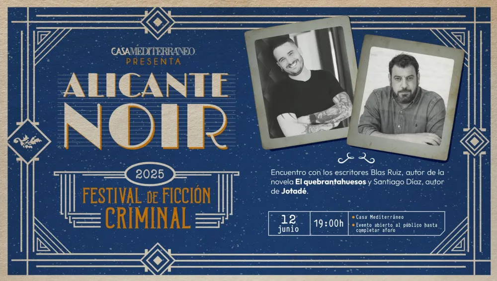 Encuentro con los escritores Blas Ruiz ► Alicante Noir