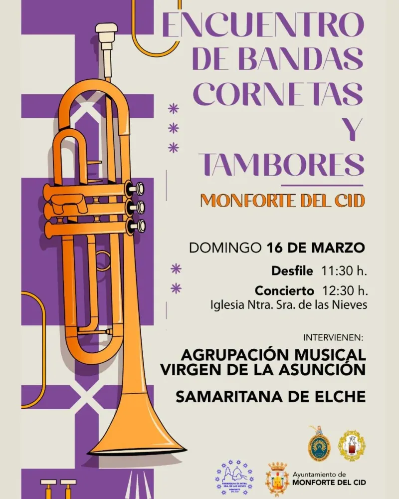 Encuentro de bandas cornetas y tambores