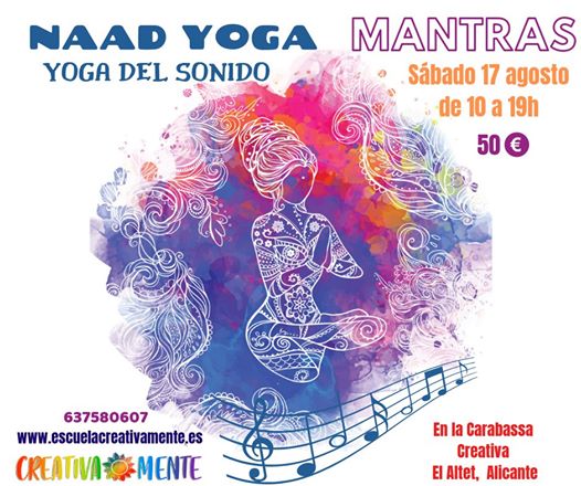 Encuentro de Naad Yoga. Canto de Mantras. Sábado 17 agosto