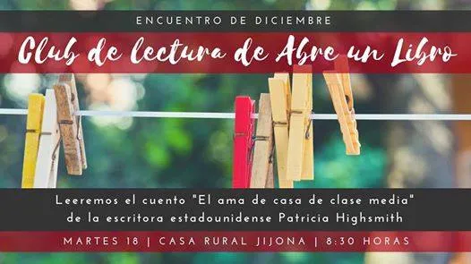 Encuentro del Club de Lectura de diciembre