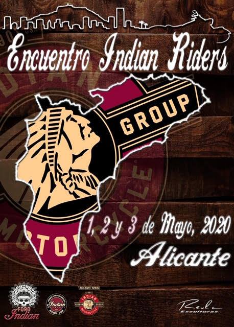 Encuentro Indian Riders en Alicante 1-3 Mayo