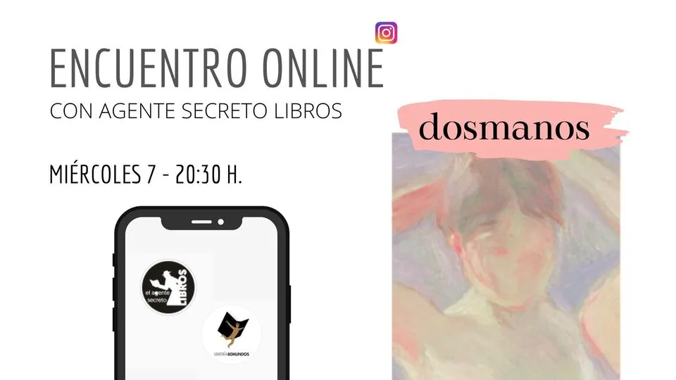 Encuentro Instagram con El Agente Secreto libros
