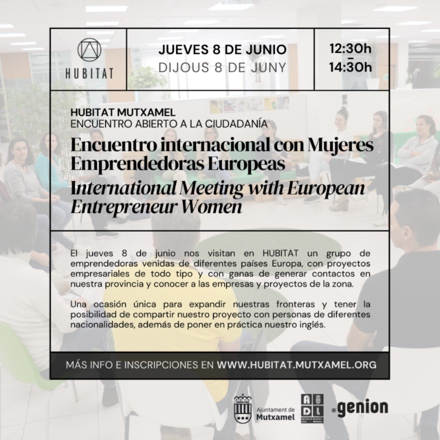 Encuentro internacional con Mujeres Emprendedoras Europeas