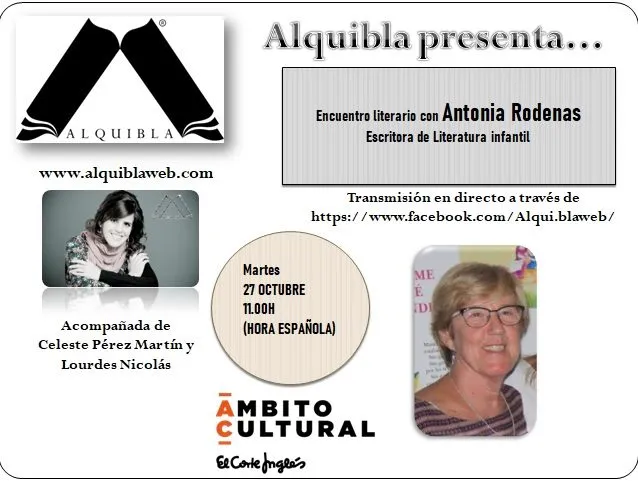Encuentro literario con Antonia Rodenas