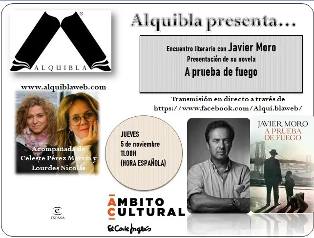 Encuentro literario con Javier Moro