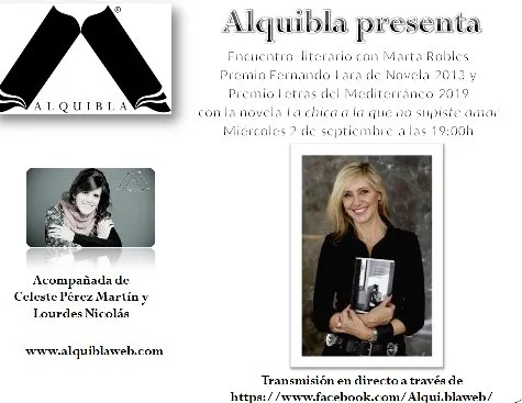 Encuentro literario con Marta Robles