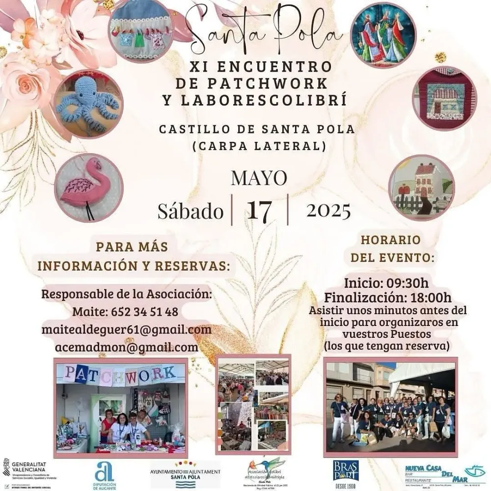 Encuentro Patchwork y labores 2025