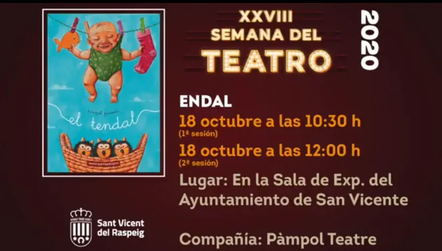 Endal - Semana del Teatro San Vicente del Raspeig 2020