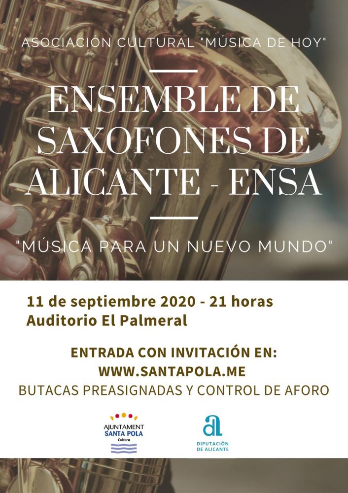 Ensemble de Saxofones Alicante - Música para un nuevo mundo