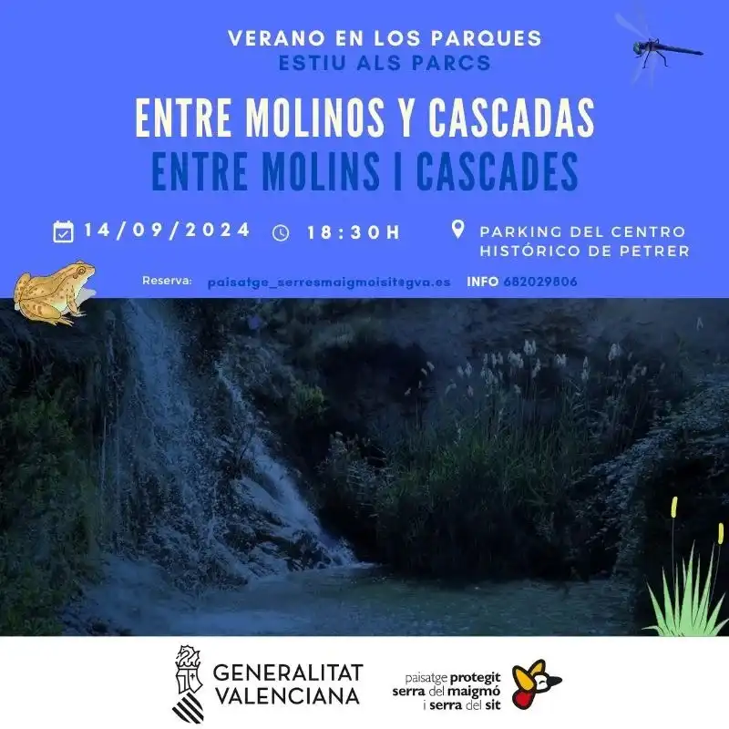 Entre Molinos y Cascadas ► Verano en los parques