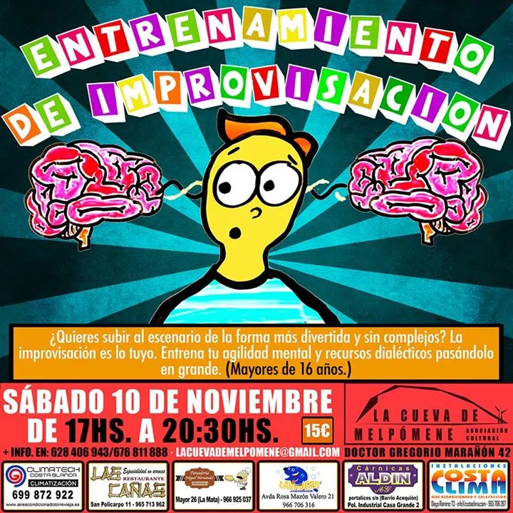 Entretenimiento e improvisación en Torrevieja