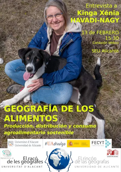 Entrevista online a Xenia Havadi Nagy. Geografía de los alimentos