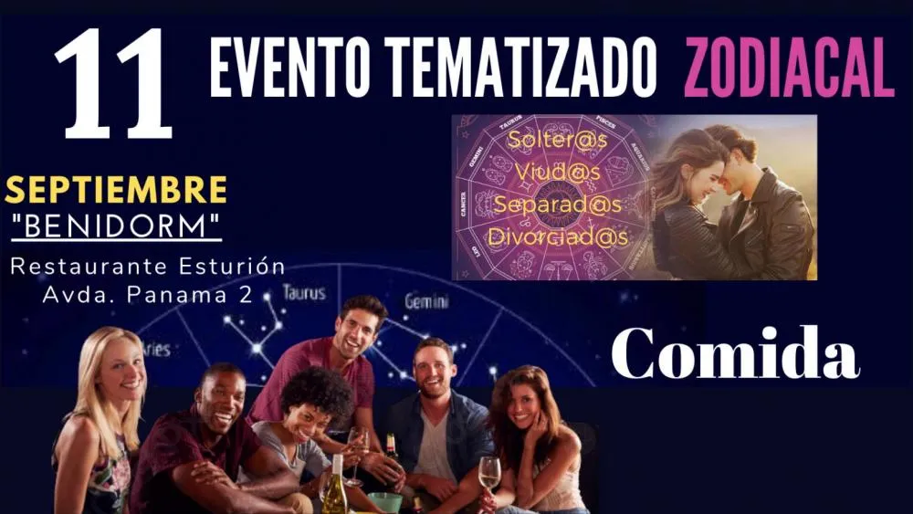 Eres soltero - Eventazo para Déjarte conocer por tu Signo Zodiacal