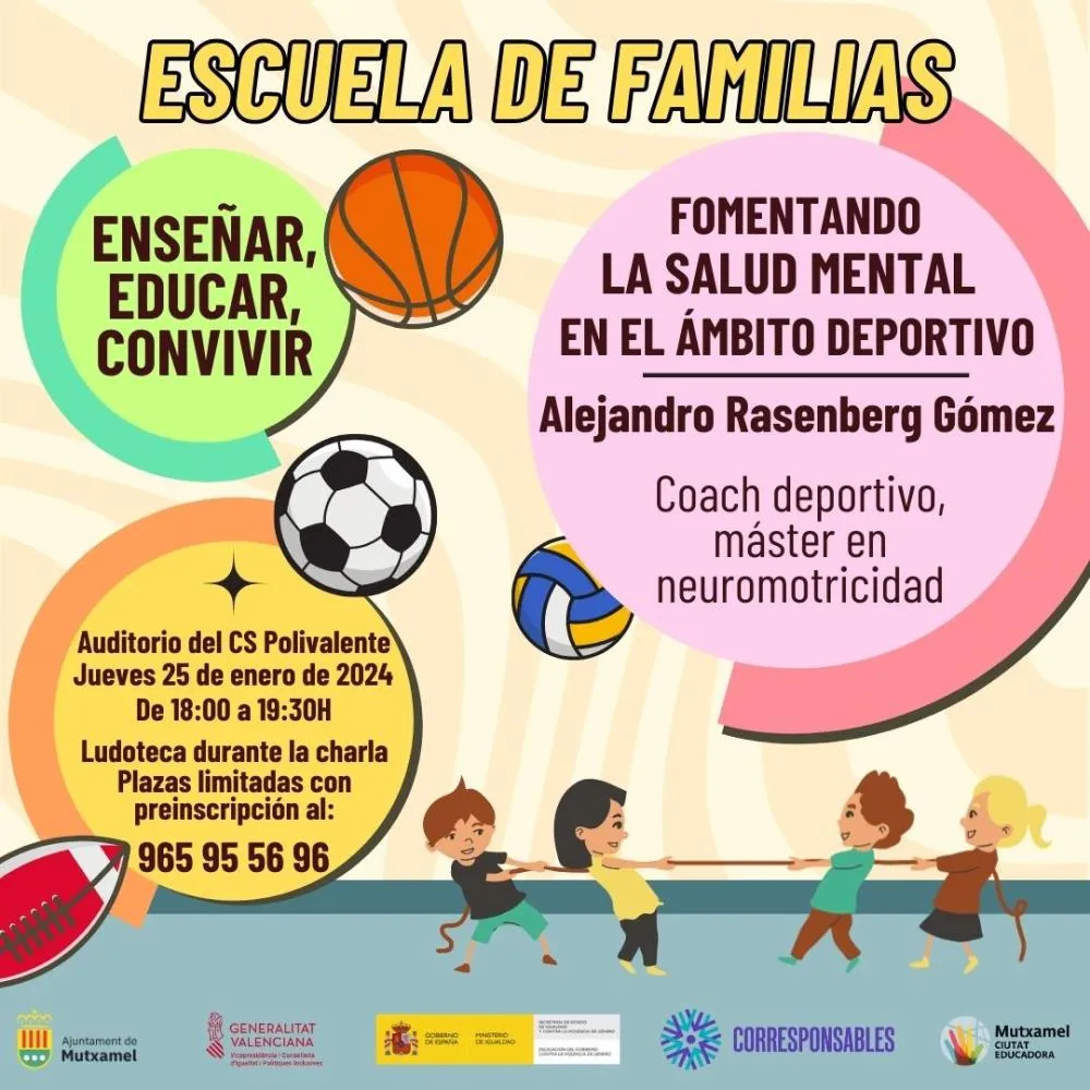 Escuela de Familias Fomentando la salud mental en el ámbito deportivo