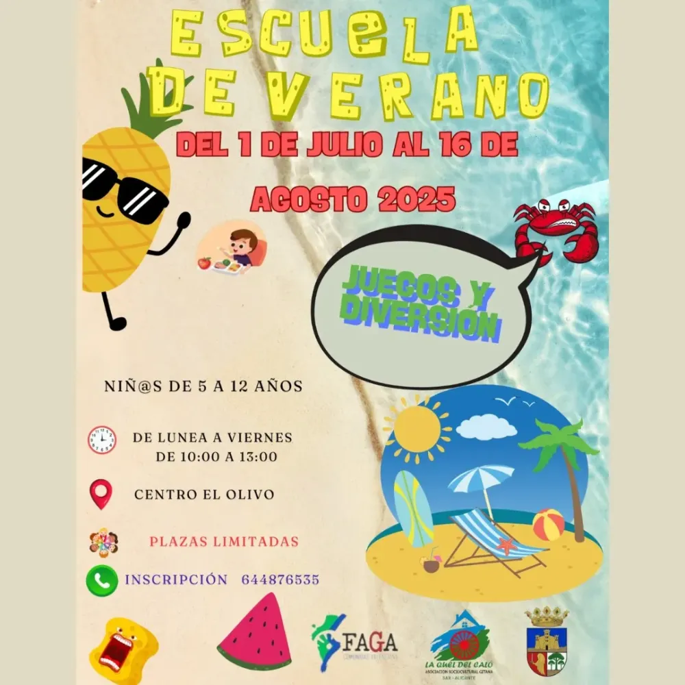 Escuela de Verano en Sax 2025