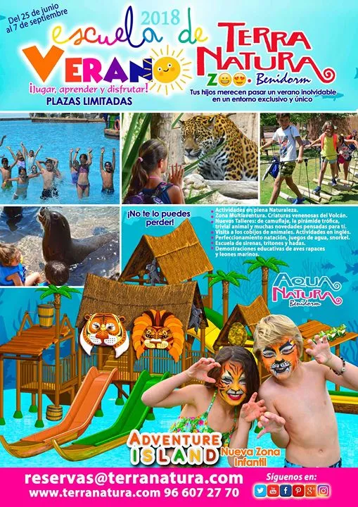 Escuela de Verano en Terra Natura Zoo