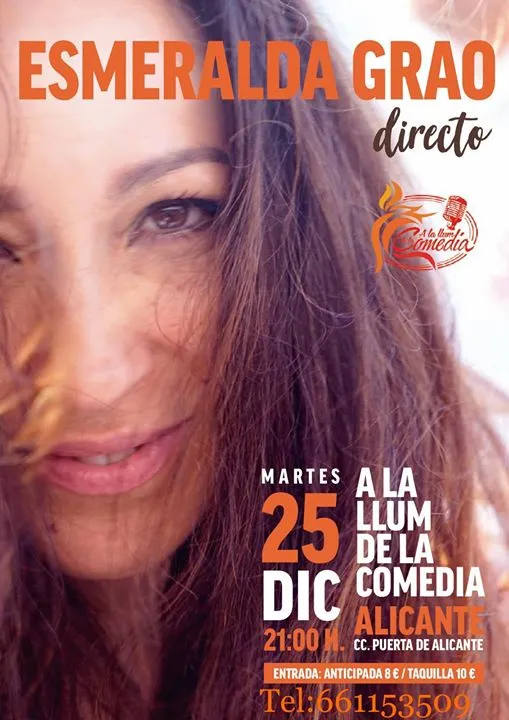 Esmeralda Grao en A La Llum De La Comedia (Alicante )