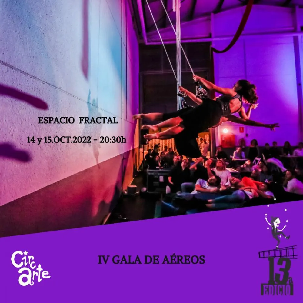 Espacio Fractal presenta IV Gala de Aereos
