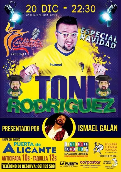 Especial con Toni Rodriguez