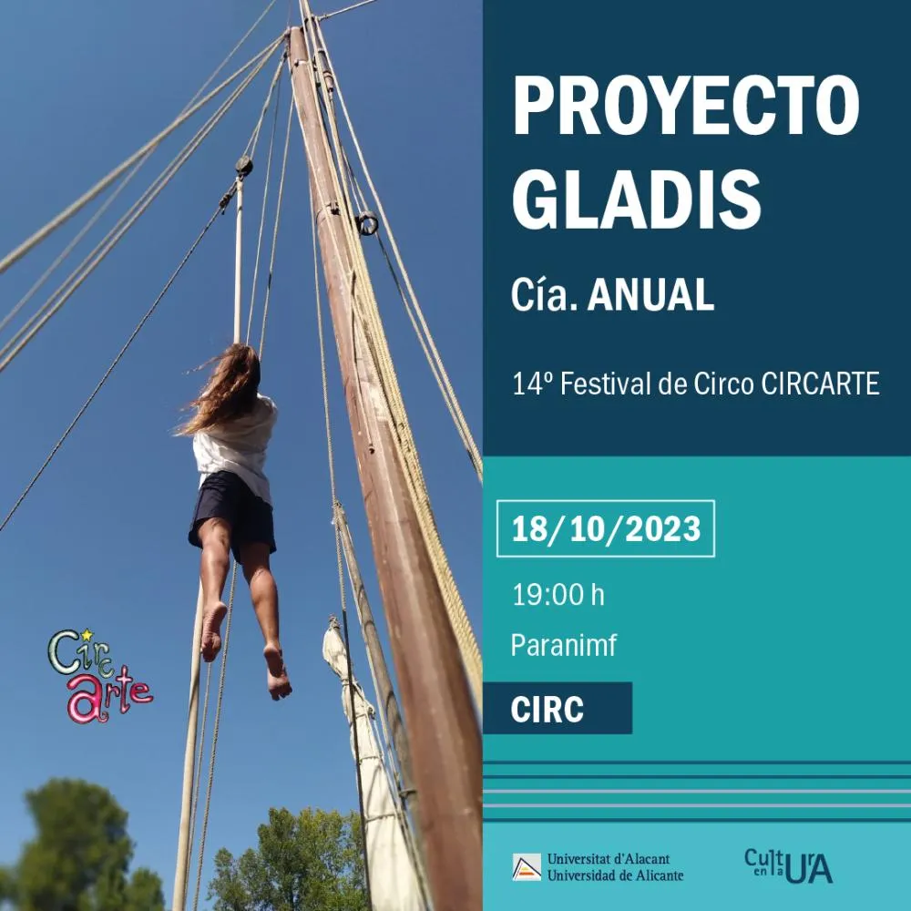 Espectáculo circense " Proyecto Gladys"