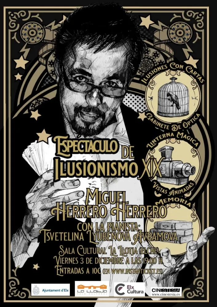 Espectáculo de ilusionismo XIX