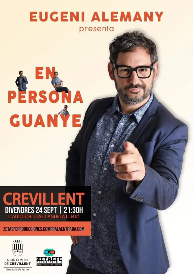 Eugeni Alemany - En persona Guanye en Crevillente