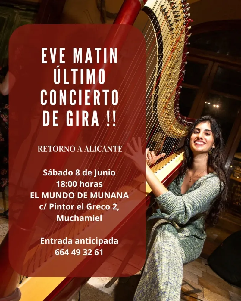 Eve Matin - Concierto de Arpa y voz