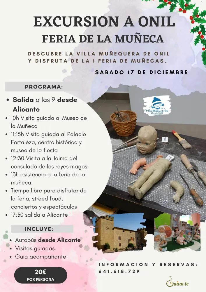 Excursión a Onil Feria de la muñeca