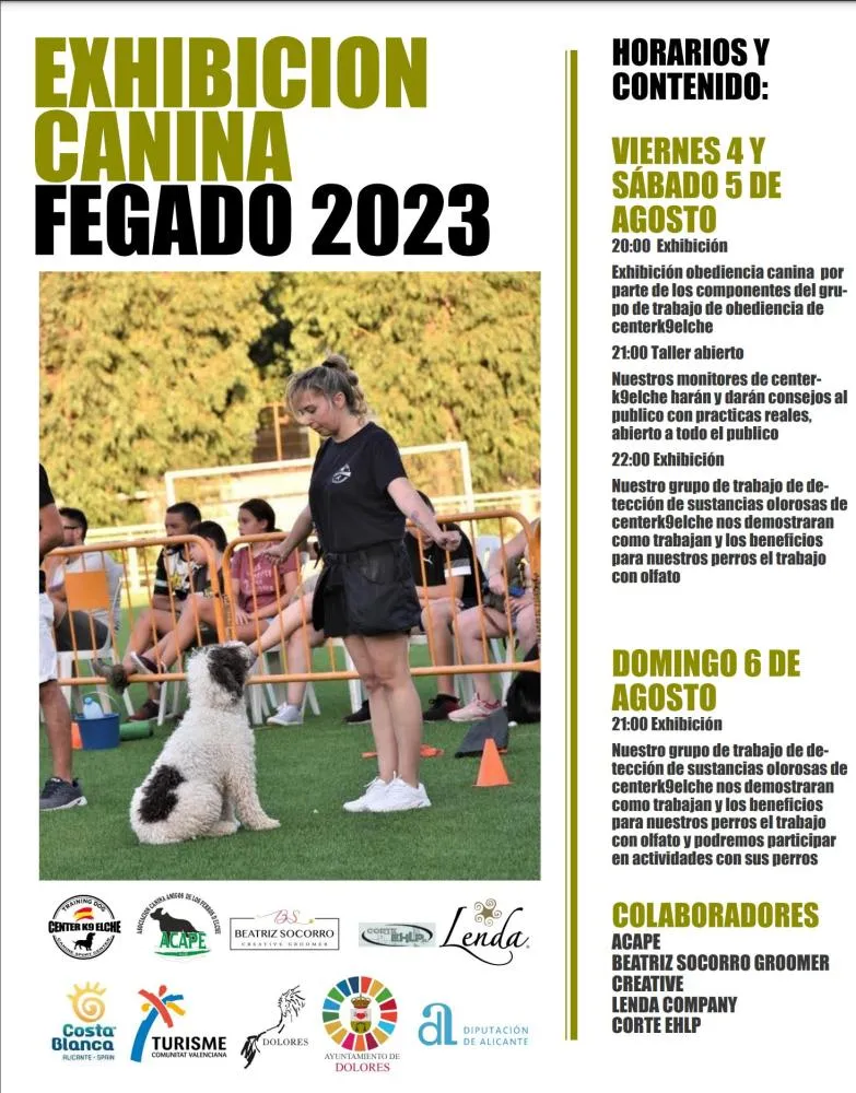 Exhibición canina Fegado 2023