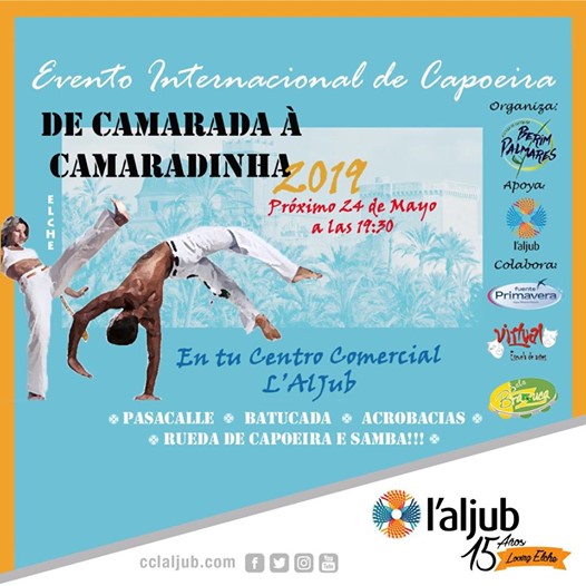 Exhibición de capoeira, acrobacias, batucada y más
