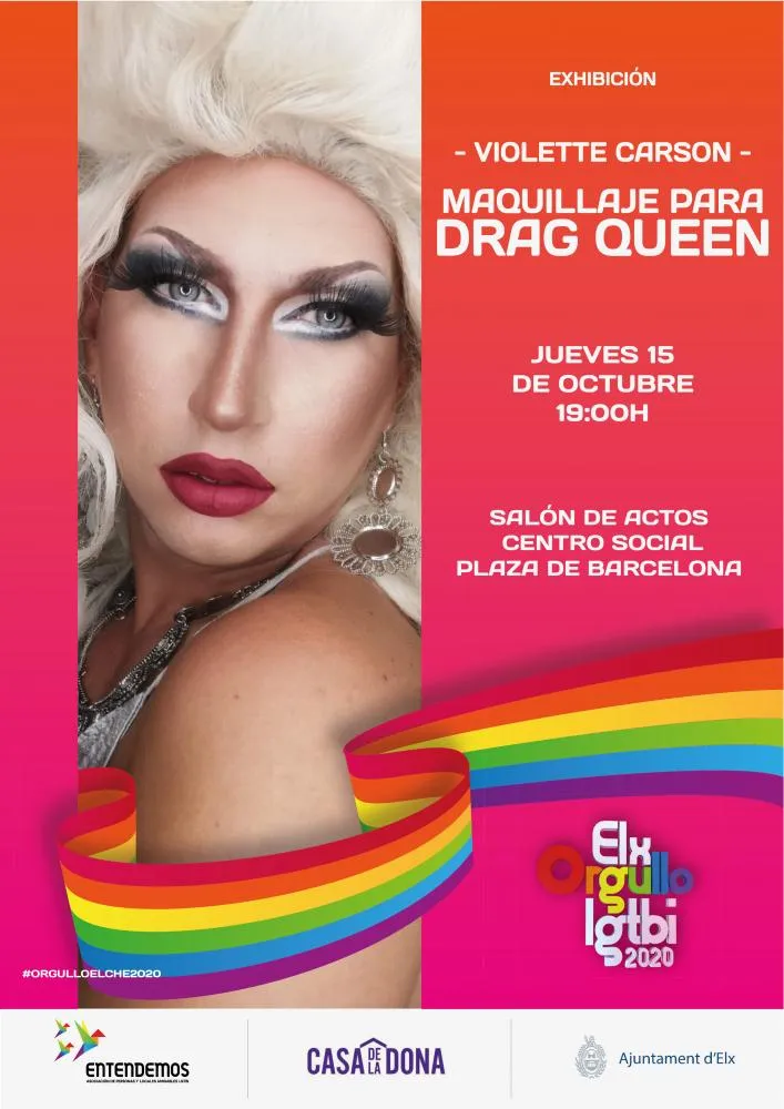 Exhibición de Maquillaje para Drag Queen