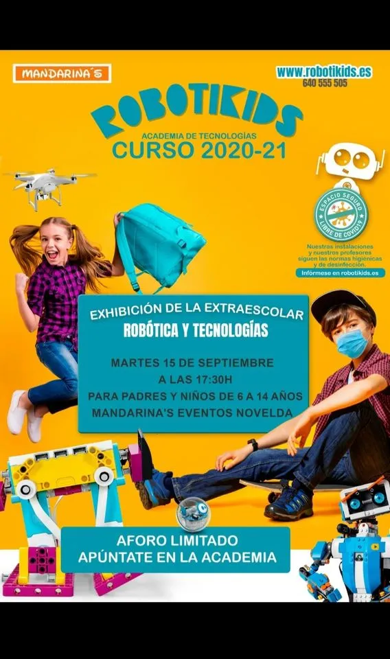 Exhibición gratuita ROBÓTICA Y TECNOLOGÍA